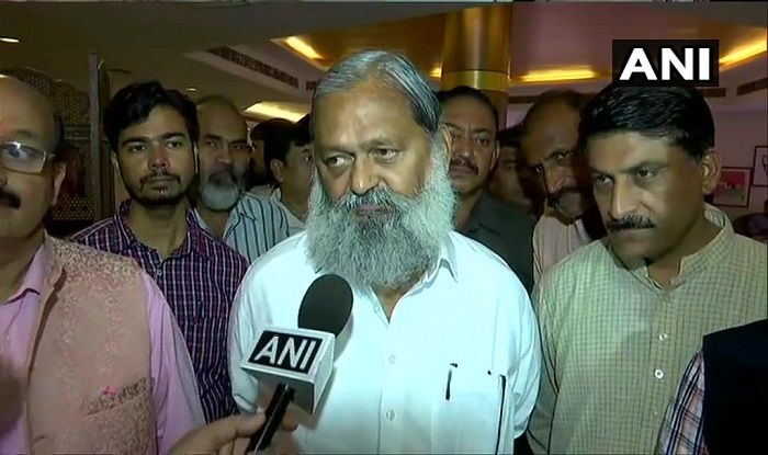 ‘no Question Of Including Kanda In Haryana Govt Says Bjps Anil Vij 5392