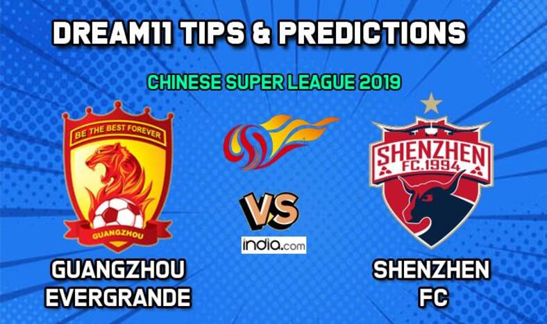 GED vs SHZ Dream11 Team Guangzhou Evergrande vs Shenzhen FC, Chinese ...