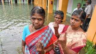 Kerala Bypoll: Rain Plays Spoil Sport During Polling For 5 Seats Kerala Bypoll: Rain Plays Spoil Sport During Polling For 5 Seats