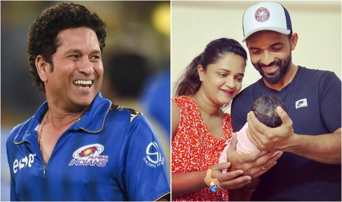 Tendulkar came up with a hilarious wish to congratulate Ajinkya Rahane ...