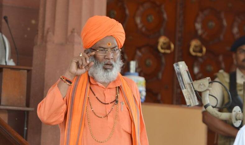 Sakshi Maharaj. (File Photo Courtesy: IANS)