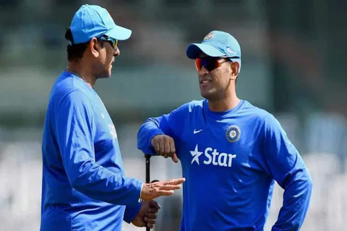 i have not met ms dhoni after the world cup ravi shastri india com india com