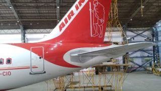 Air India Pays Tribute to Mahatma Gandhi with Special Painting on Airbus Air India Pays Tribute to Mahatma Gandhi with Special Painting on Airbus