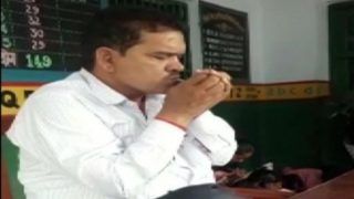 Uttar Pradesh Teacher Suspended After Video of Him Smoking in Class Goes Viral- Watch Uttar Pradesh Teacher Suspended After Video of Him Smoking in Class Goes Viral- Watch