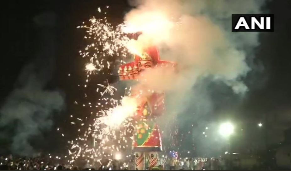 Dussehra 2019: Celebrations Across Country Conclude Nine-Day Revelry