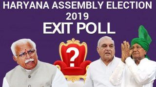 Exit Poll of Haryana 2019: Here’s How And Where to Watch LIVE Streaming of Post-voting Poll Exit Poll of Haryana 2019: Here’s How And Where to Watch LIVE Streaming of Post-voting Poll