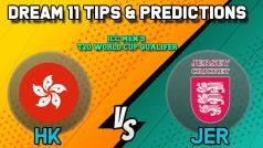 Dream11 Team Prediction Hong Kong vs Jersey: Captain And Vice Captain For Today Match 26, ICC Men’s T20 World Cup Qualifier 2019:  Between HK vs JER at Abu Dhabi 9:00 PM IST October 23