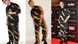 Karan Johar Wears Heels at Vogue Women of The Year Awards 2019 And Promotes Gender-Neutral Styling – Check Viral Photos Karan Johar Wears Heels at Vogue Women of The Year Awards 2019 And Promotes Gender-Neutral Styling – Check Viral Photos