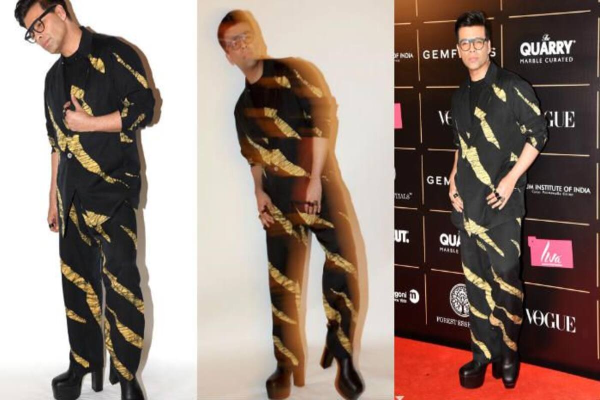 Karan Johar Wore A Pair Of Shoes That Is Inspired By Shadow The