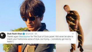 Shah Rukh Khan Takes a Dig at Karan Johar’s ‘Heels’ After His Photos From Vogue Women of The Year Awards go Viral Shah Rukh Khan Takes a Dig at Karan Johar’s ‘Heels’ After His Photos From Vogue Women of The Year Awards go Viral