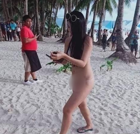 Carry voordat Plaats Taiwanese Woman Arrested and Fined For Wearing Tiny String Bikini in  Philippines' Boracay | India.com