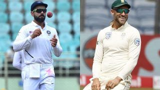 India vs South Africa 2019 3rd Test Match Highlights: Rohit’s Hundred, Rahane’s Fifty Give India Honours on Day 1 vs South Africa India vs South Africa 2019 3rd Test Match Highlights: Rohit’s Hundred, Rahane’s Fifty Give India Honours on Day 1 vs South Africa