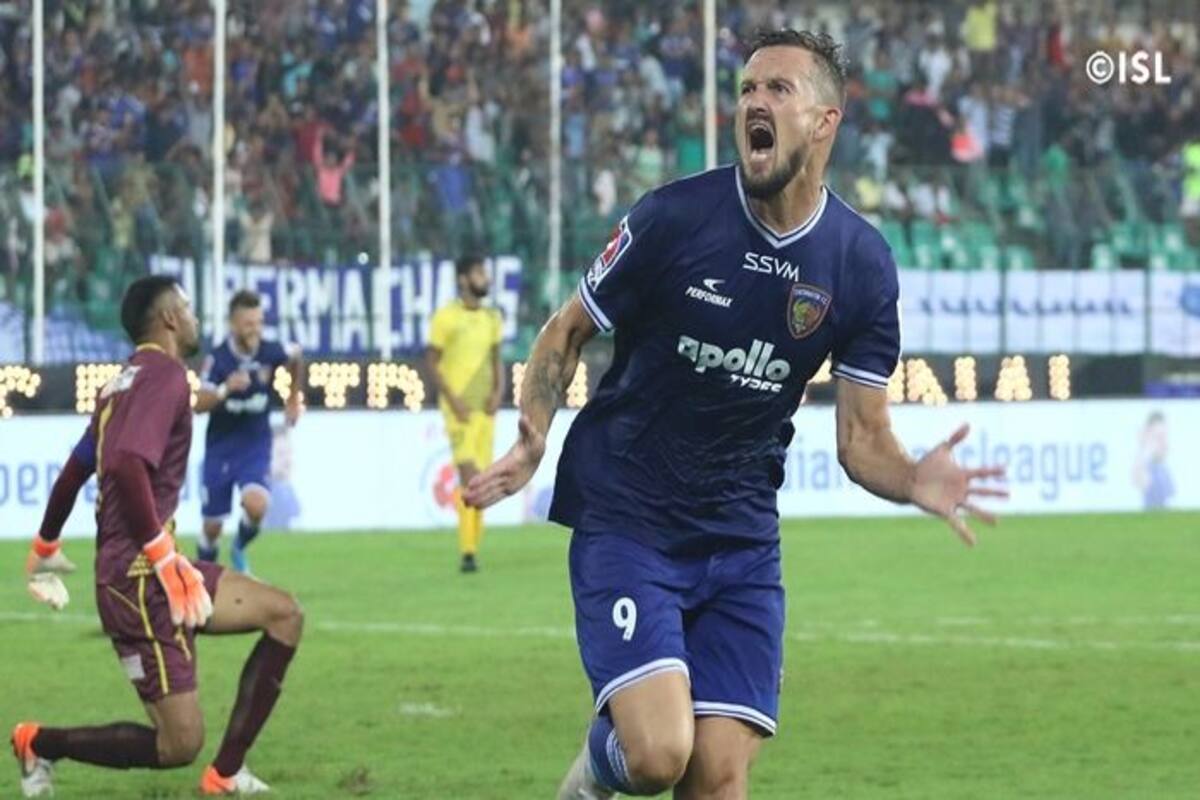 Chennaiyin Fc Got Their First Win In Isl 2019 20 After A Dramatic 2 1 Win Against Hyderabad Fc India Com Sports