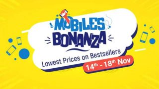 Flipkart Mobiles Bonanza Sale 14 नवंबर से होगी शुरू, ये हैं बेस्ट स्मार्टफोन डील्स Flipkart Mobiles Bonanza Sale 14 नवंबर से होगी शुरू, ये हैं बेस्ट स्मार्टफोन डील्स
