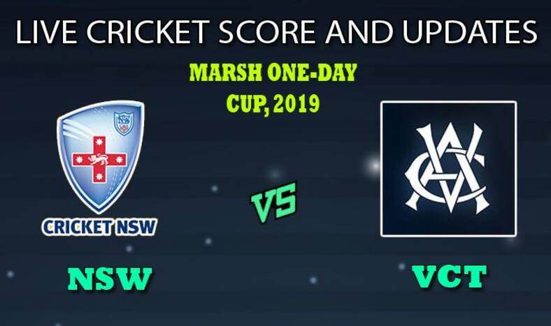 New South Wales vs Victoria Dream11 Team Prediction Marsh One-Day Cup 2019: Captain And Vice-Captain, Fantasy Cricket Tips NSW vs VCT Match 17 at MCG, Melbourne 8.30 AM IST