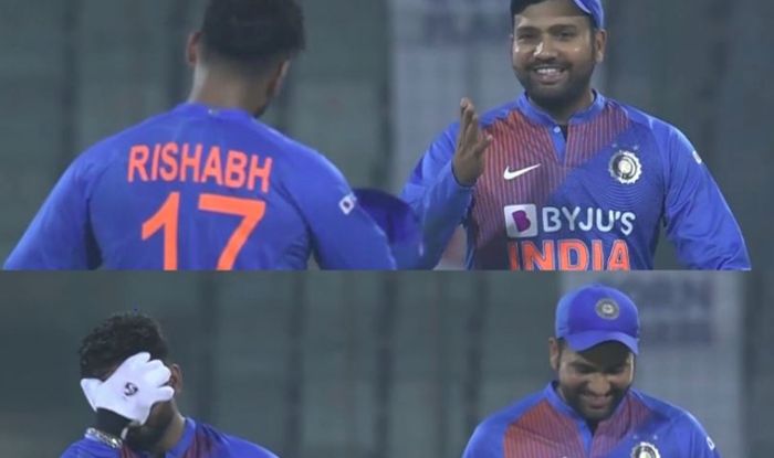 Rohit Sharma Funny Reaction to Rishabh Pant DRS India vs Bangladesh 1st  T20I 