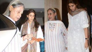 Jaya Bachchan Scolds Paparazzi For Clicking Pics Outside Manish Malhotra’s Residence- Watch Jaya Bachchan Scolds Paparazzi For Clicking Pics Outside Manish Malhotra’s Residence- Watch