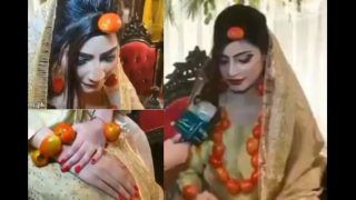 Bizarre: Rich Pakistani Bride Ditches Gold Jewellery For Tomatoes Worth Rs 300- Watch Viral Video Bizarre: Rich Pakistani Bride Ditches Gold Jewellery For Tomatoes Worth Rs 300- Watch Viral Video
