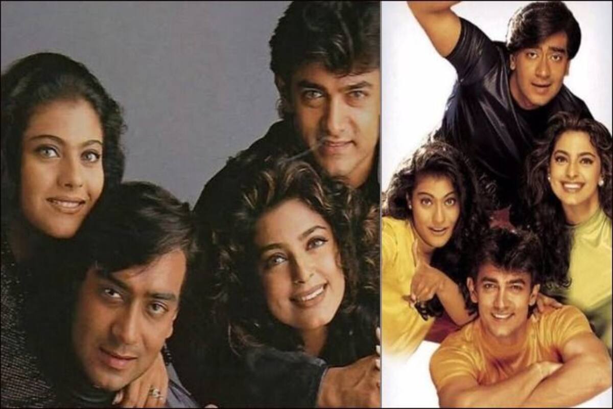 Juhi Chawla, Kajol, Ajay Devgn, Aamir Khan, Ishq, 22 Years Of Ishq