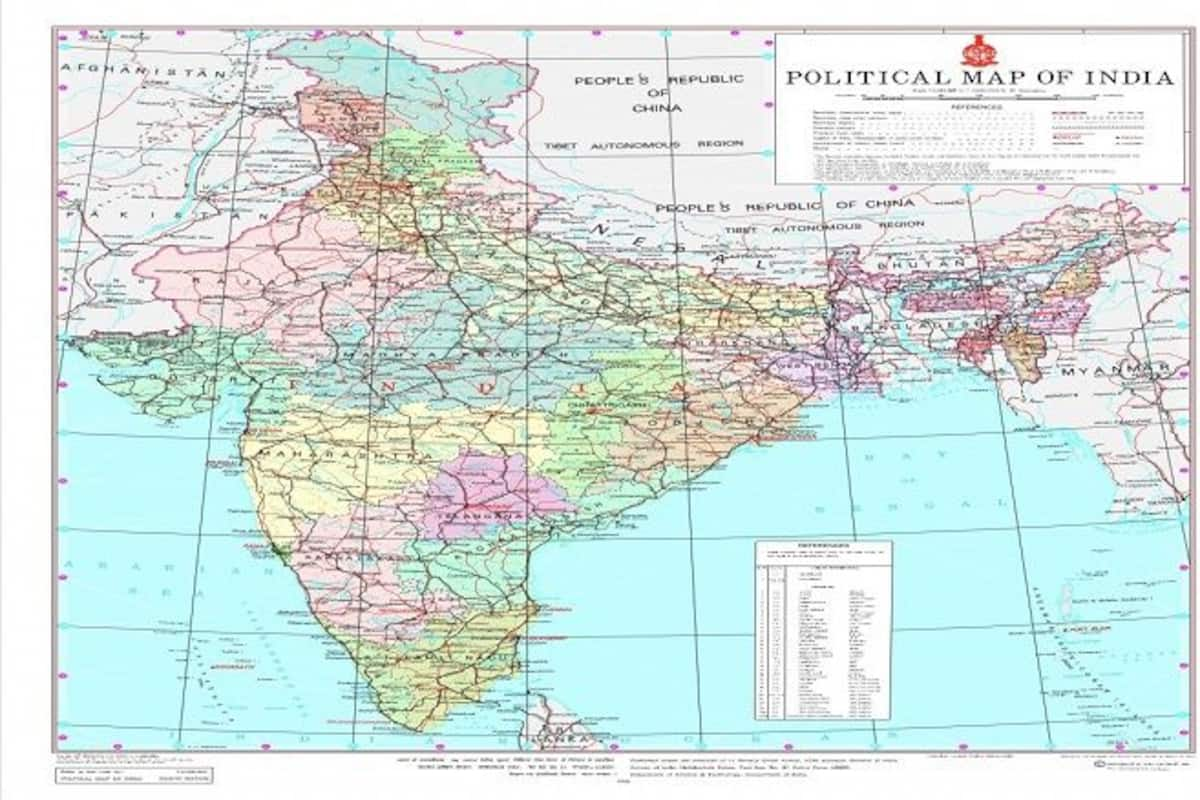 India Map With Ladakh Jammu Kashmir And Ladakh Here Is How Indias New Map Looks