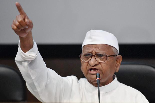Anna Hazare Writes to PM Modi, Says Will Start Hunger Strike on Farmers' Issues by Month-end