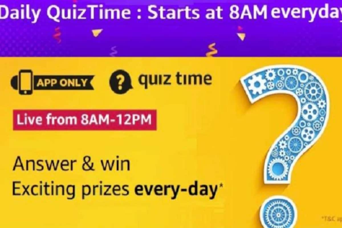 Amazon App Daily Quiz Contest January 12 Win Oppo Reno2 Z By Answering Five Questions