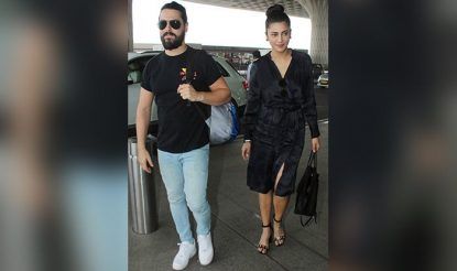 Shruti Haasan and Michael Corsale
