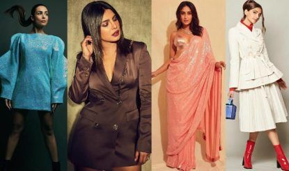 saree dress style 2019