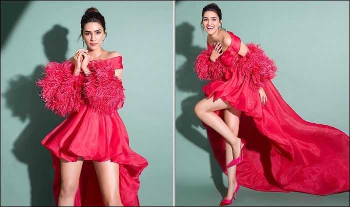 kriti sanon pink dress