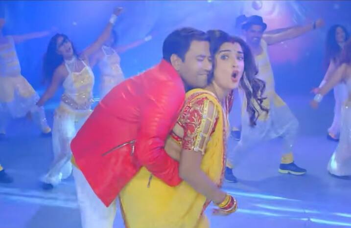 dinesh lal yadav, Amrapali Dubey,