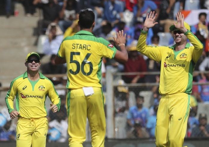 india vs australia 2020 1st odi scorecard