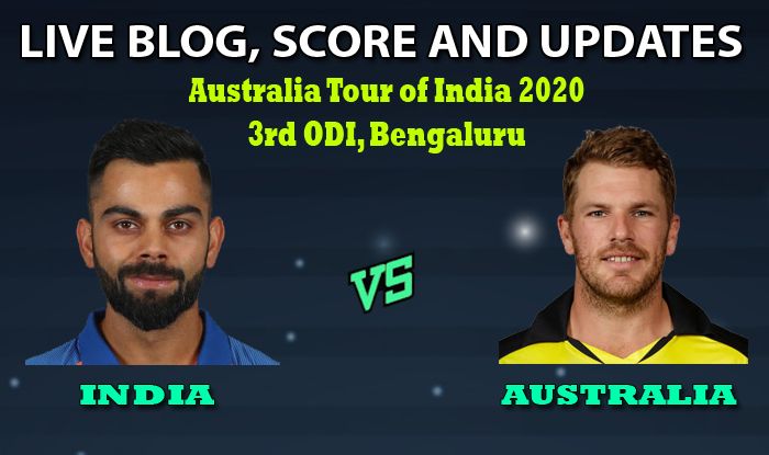 India Vs Australia 2020, 3rd ODI Live Cricket Score, Ball By Ball ...