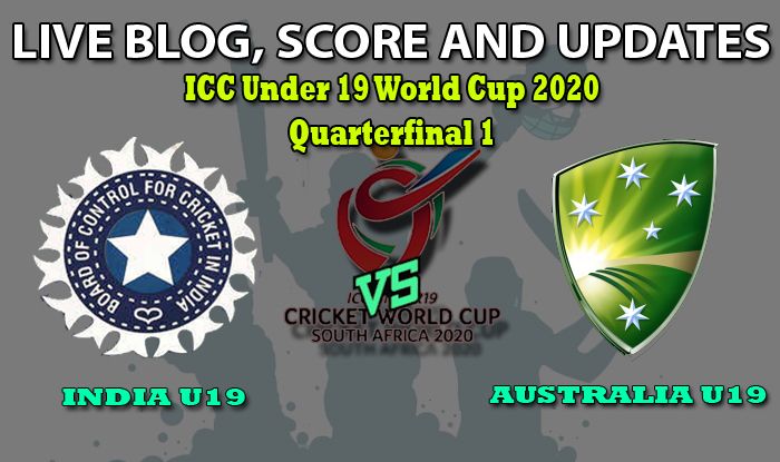 india versus australia under 19 world cup 2020