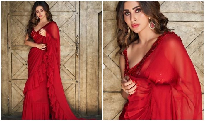 Mouni Roy's envious ethnic looks in red | Times of India