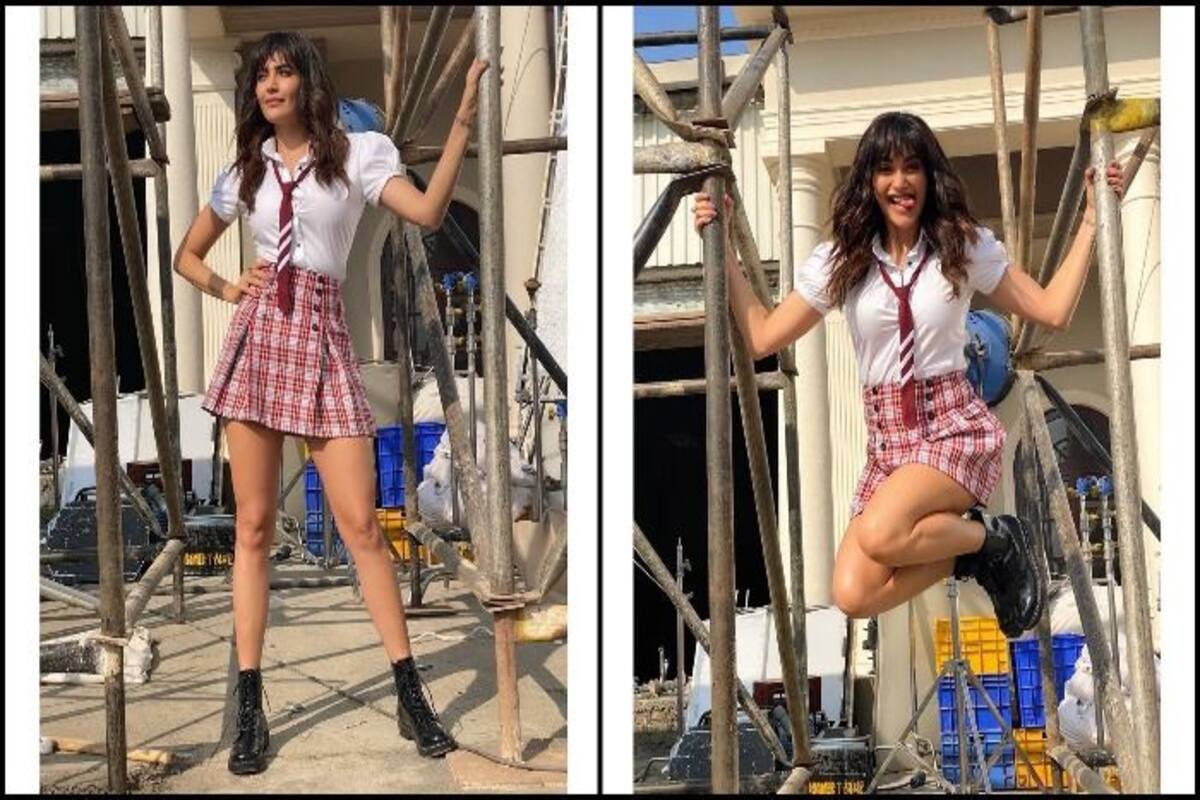 Indian School Sexyvideo - Karishma Tanna Dresses up as School Girl For Khatron Ke Khiladi, Sultry  Pictures Make Fans go Weak in Knees