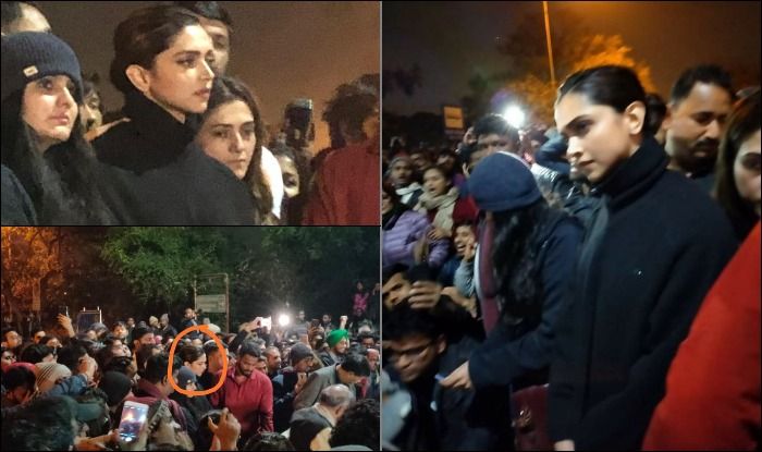 Deepika Padukone stands in solidarity with JNU students inside the campus
