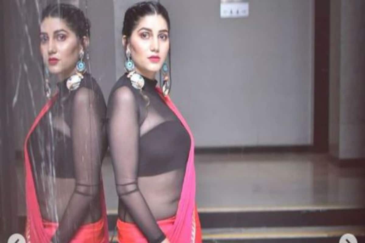 1200px x 800px - Sexy Blouse And Red Saree: Haryanvi Dancer Sapna Choudhary Flaunts Toned  Body in Sexy See-Through Blouse And Red Saree