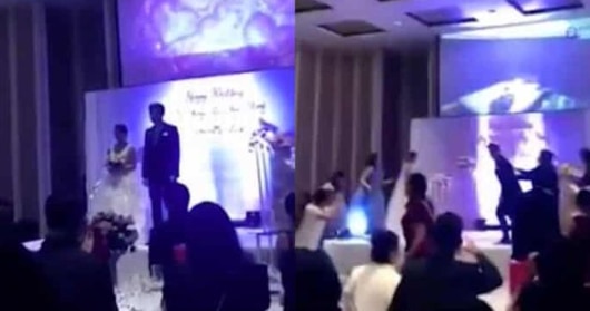 Groom Exposes Cheating Bride At Wedding, Plays Video of Her Having Sex ...