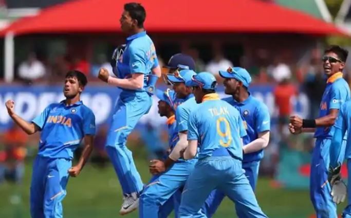 Indian under-19 Team Twitter