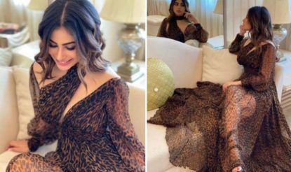 hot leopard dress