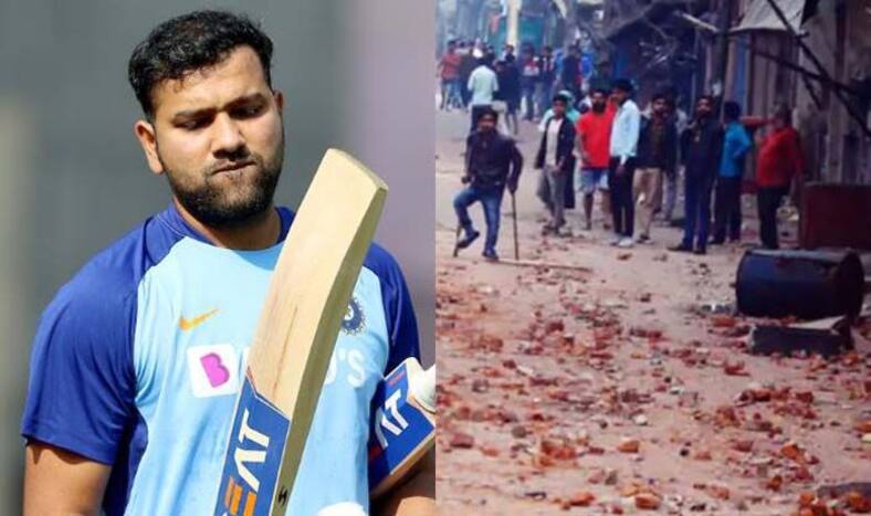 Rohit Sharma Delhi Violance Twittter