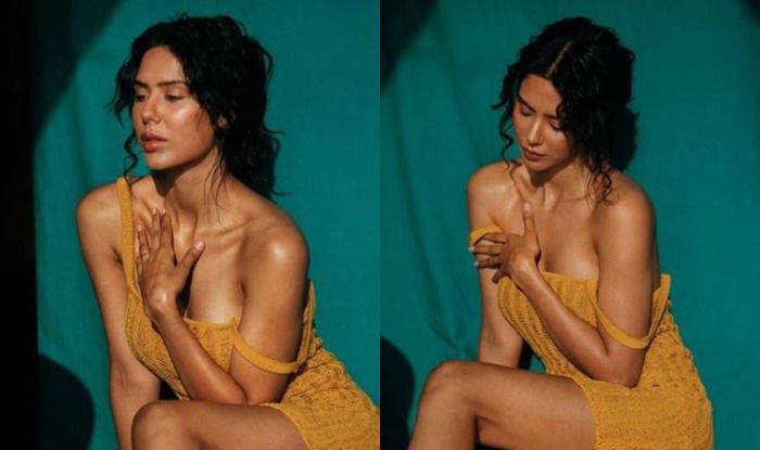 Punjabi Sizzler Sonam Bajwa Looks Hot And Sexy as She Goes Sultry in Little Yellow Dress India