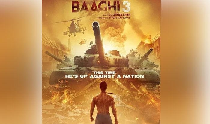 baaghi 3 poster released tiger shroff shraddha kapoor action double dose