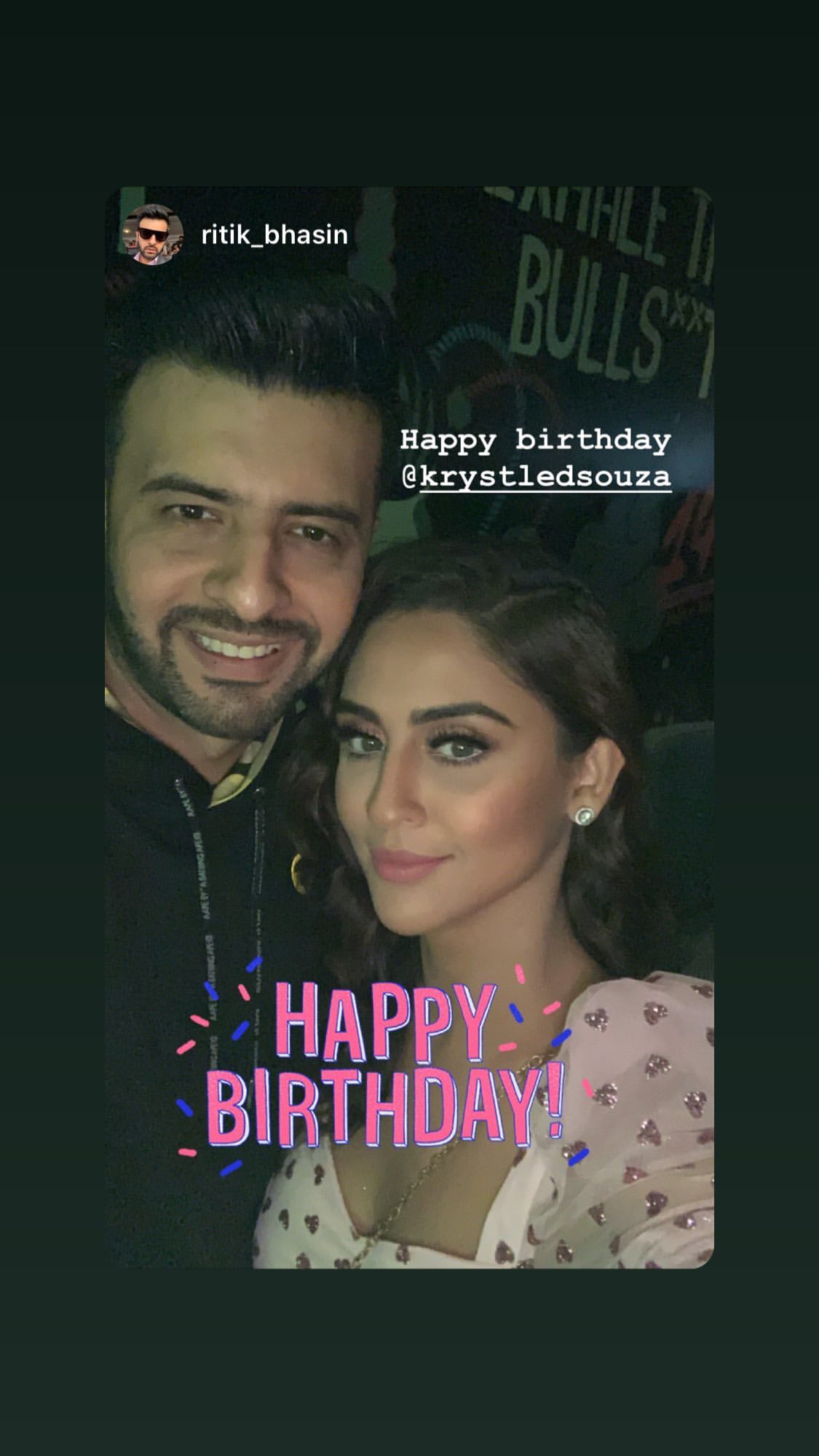 Krystle D’Souza Rings in 30th Birthday With Fittrat Co-Stars, Check ...