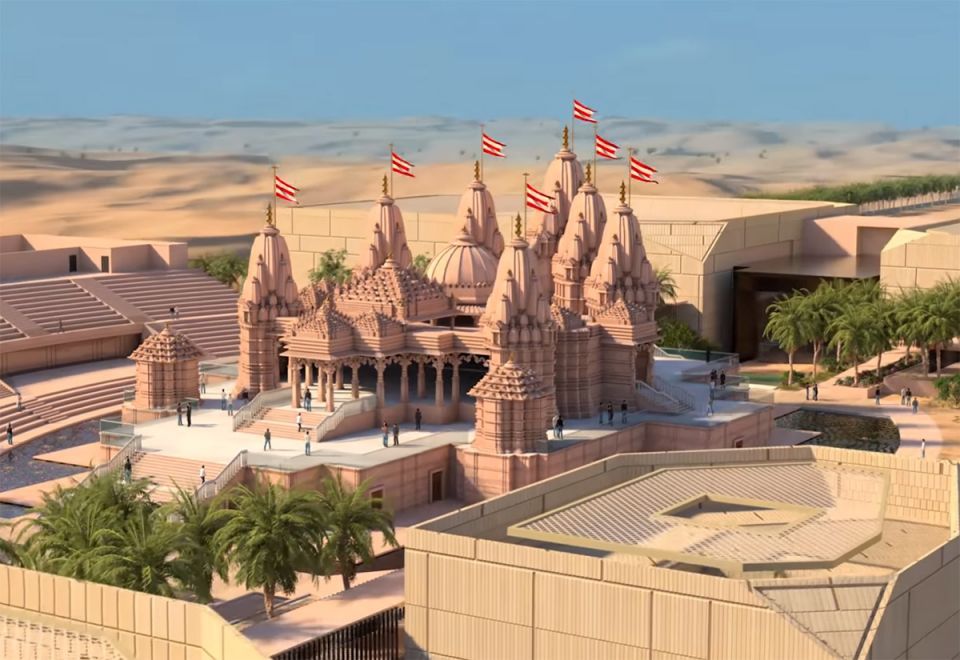 hindu-temple-in-abu-dhabi-holds-online