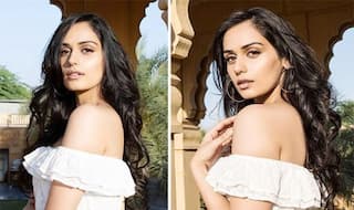 Manushi Chhillar Sizzles in White Crop Top, See Photos
