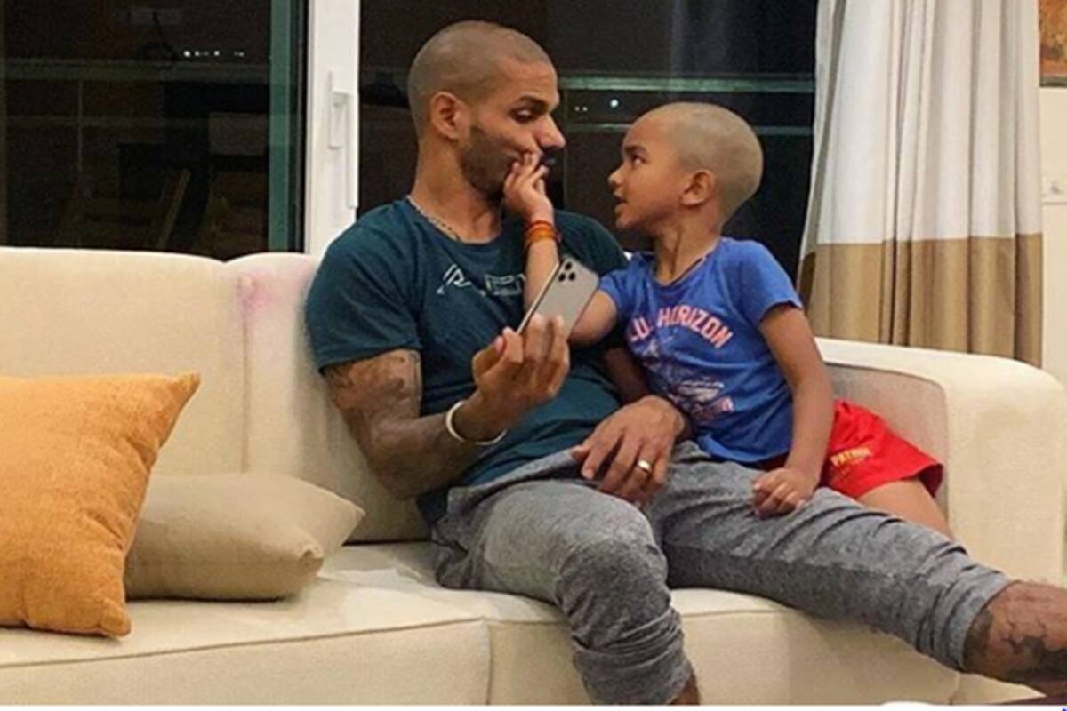 Dhawan Boxing With Son Zoravar To Stay Fit During Quarantine Period Amid 21 Day Lockdown Video India Com Cricket News