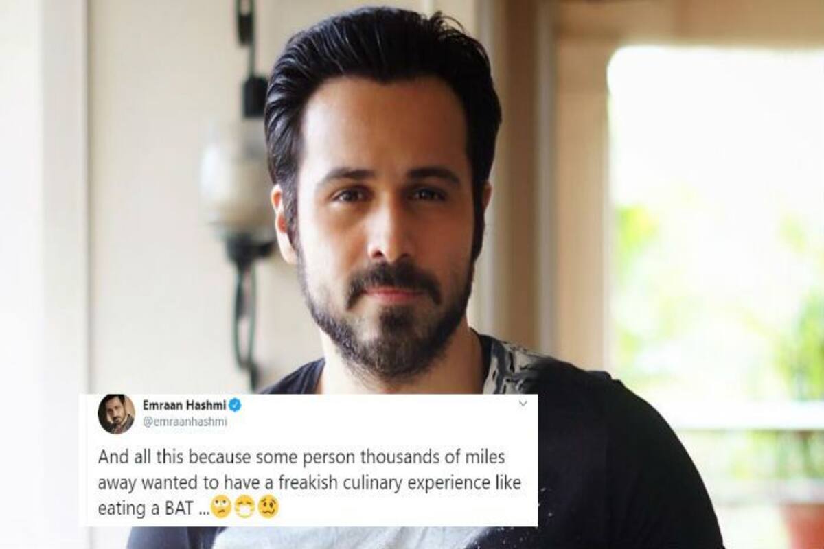 Emraan Hashmi Comments On China Says Coronavirus Emerged Because Someone Had Freakish Experience Of Eating A Bat India Com Emraan hashmi mashup 2021 emraan hashmi remix songs emraan hashmi romantic songs 2021. emraan hashmi comments on china says