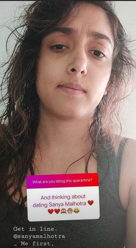aamir khan daughter ira khan is-thinking-of-dating-this father co star during quarantine