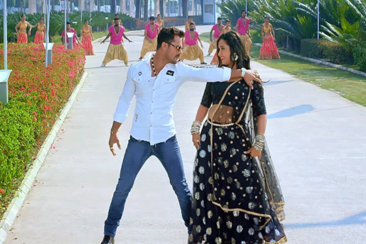 Bhojpuri Sexy Picture Film High School Xxx - Kajal Raghwani, Khesari Lal Yadav's Bhojpuri Song Aankhiya Lagela Tohar  Love Ke School Ha Crosses 10 Million YouTube Views, Watch Video | India.com